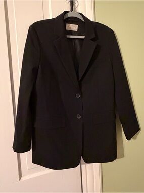Everlane Blazer - Black, Size 4